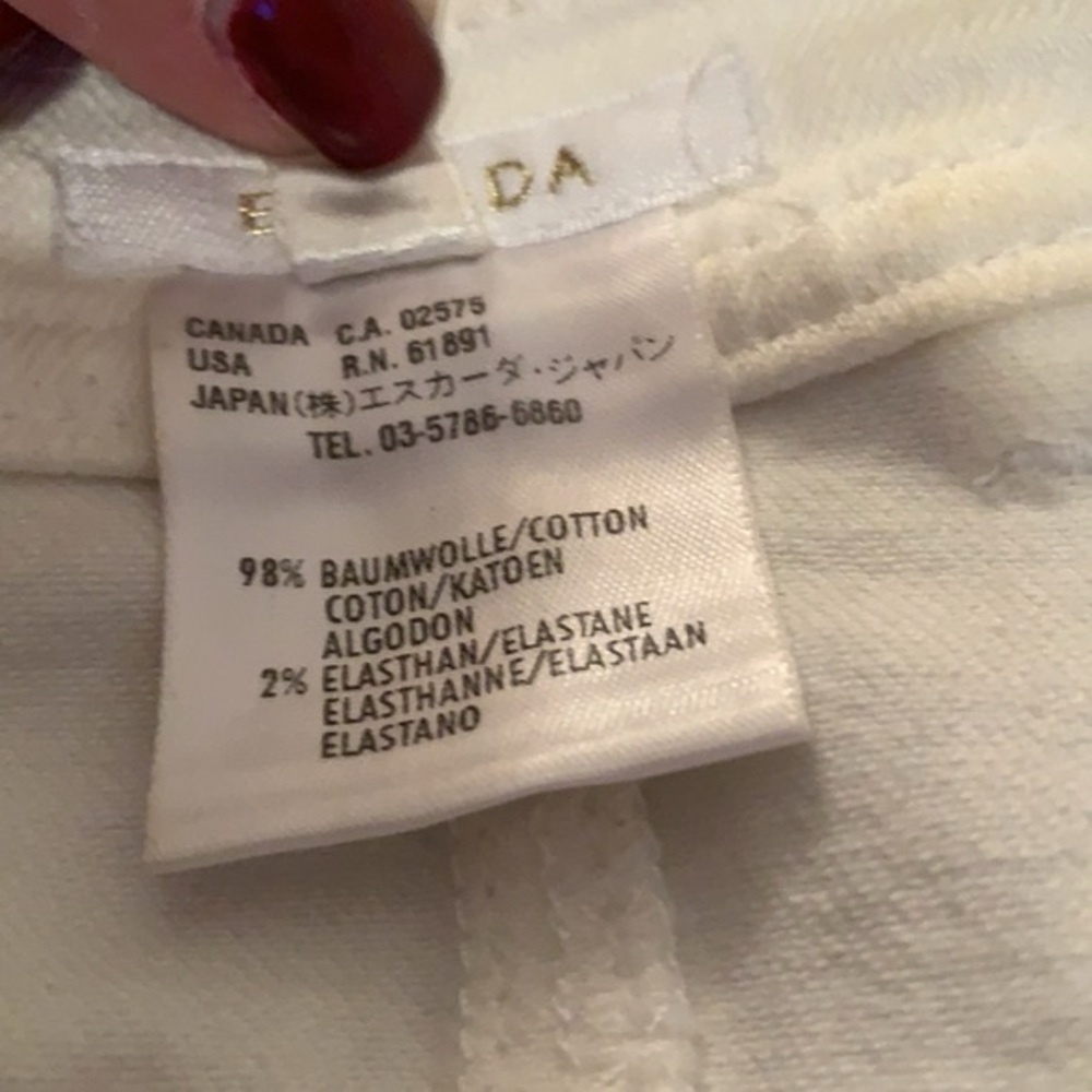 Escada Jean skirt - Picture 6 of 8